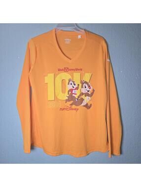 Run Disney 2024 10K Chip And Dale Adult Women Shirt Dri-Fit  Running Marathon